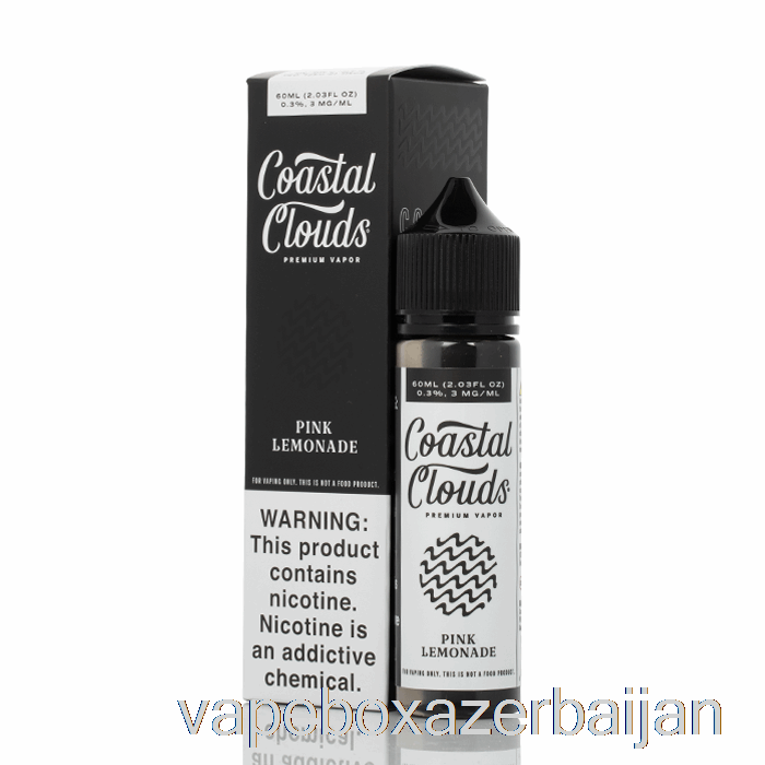 E-Juice Vape Pink Lemonade - Coastal Clouds Co. - 60mL 0mg